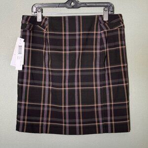 NWT Tribal Plaid Skirt (Tyla), size 14